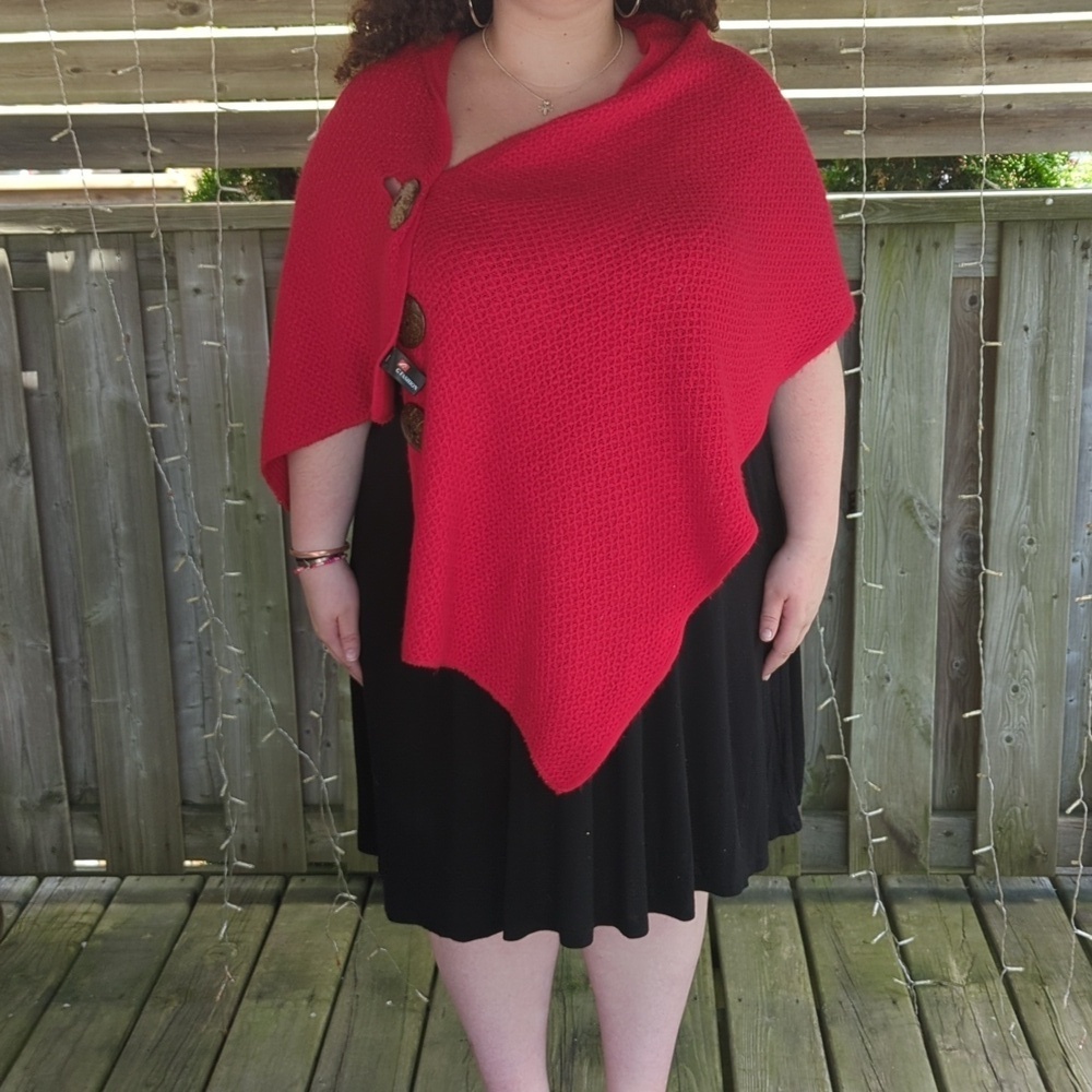 Red Multipurpose Scarf